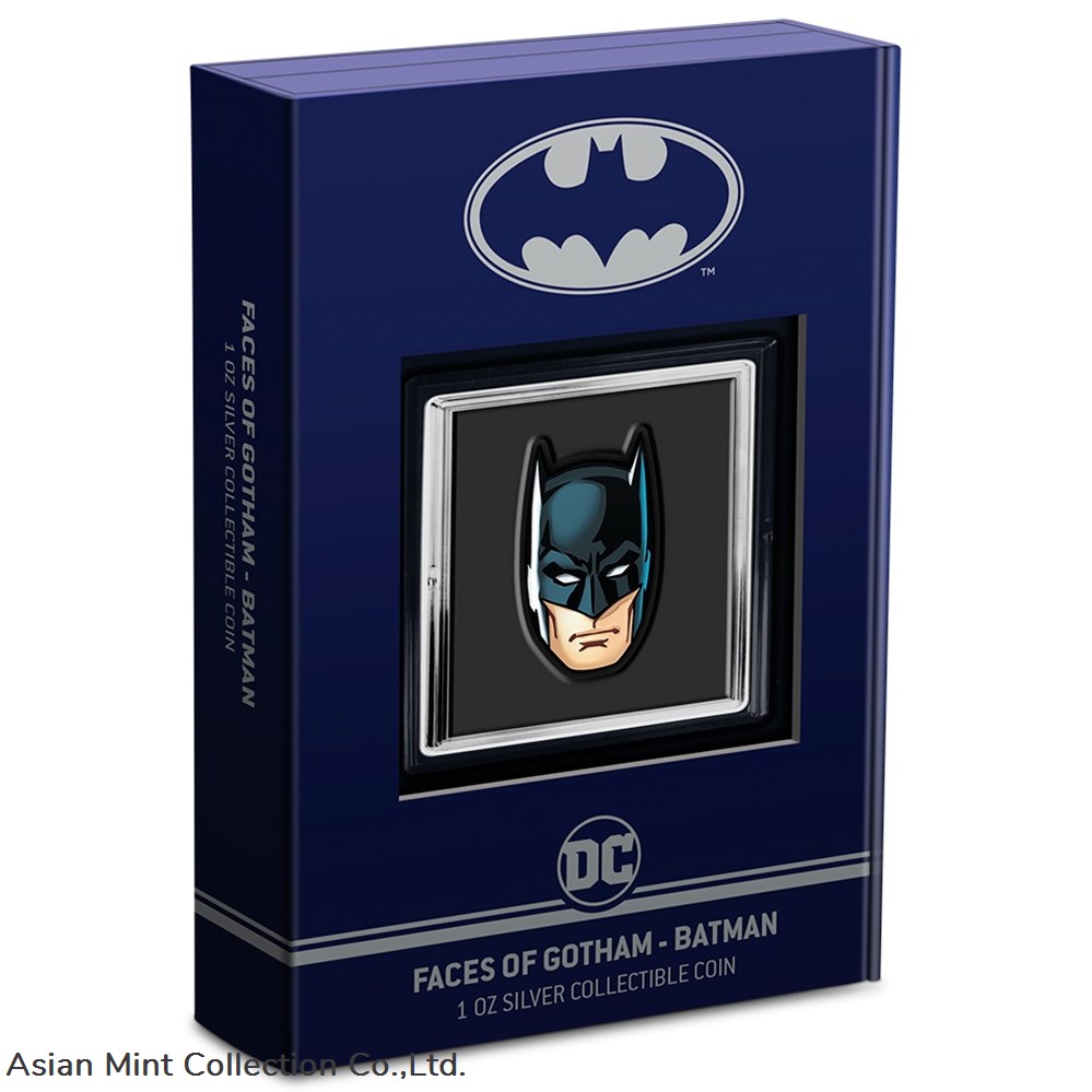 2022 Faces of Gotham - Batman 1oz Silver Coin 3 coins ingots bullion 2022 faces of gotham batman 1oz silver coin