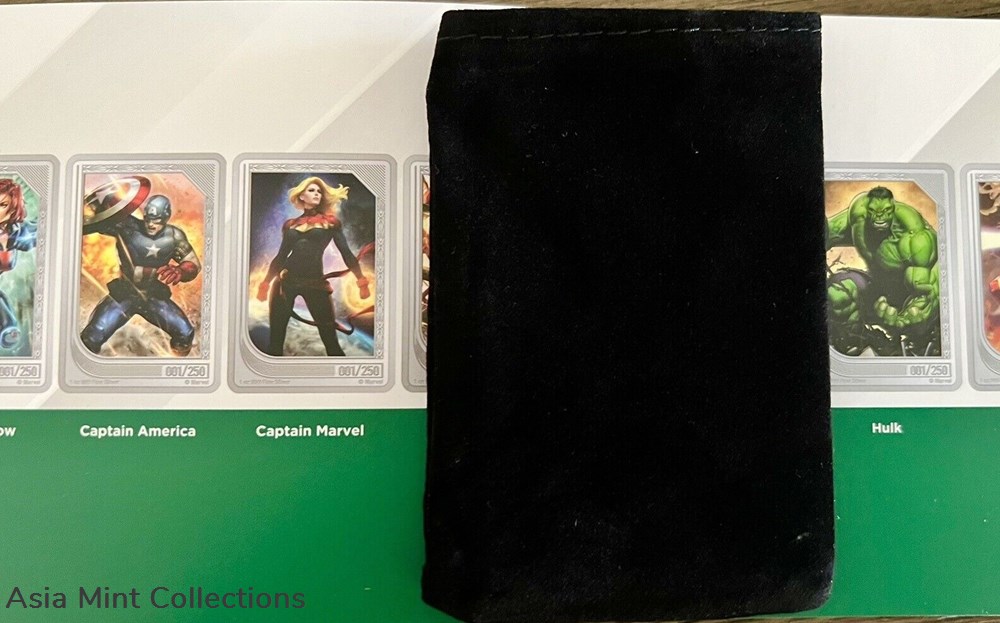 2023 limited niue marvel trading coins captain marvel 146 250 mint sold out