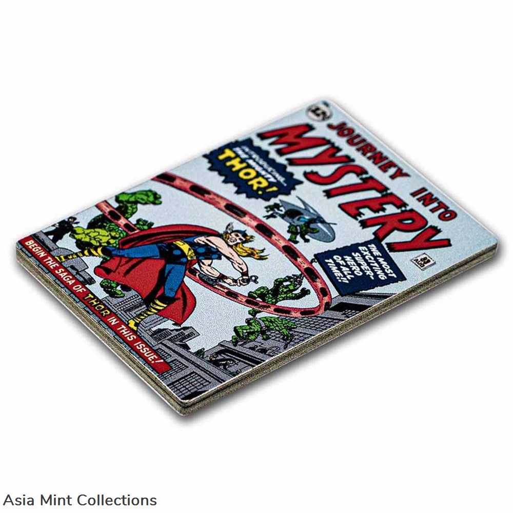2023 COMIX™ - COMIX™ - Marvel Journey into Mystery #83 1oz Silver Coin 3 coins ingots bullion 2023 comix comix marvel journey into mystery 83 1oz silver coin