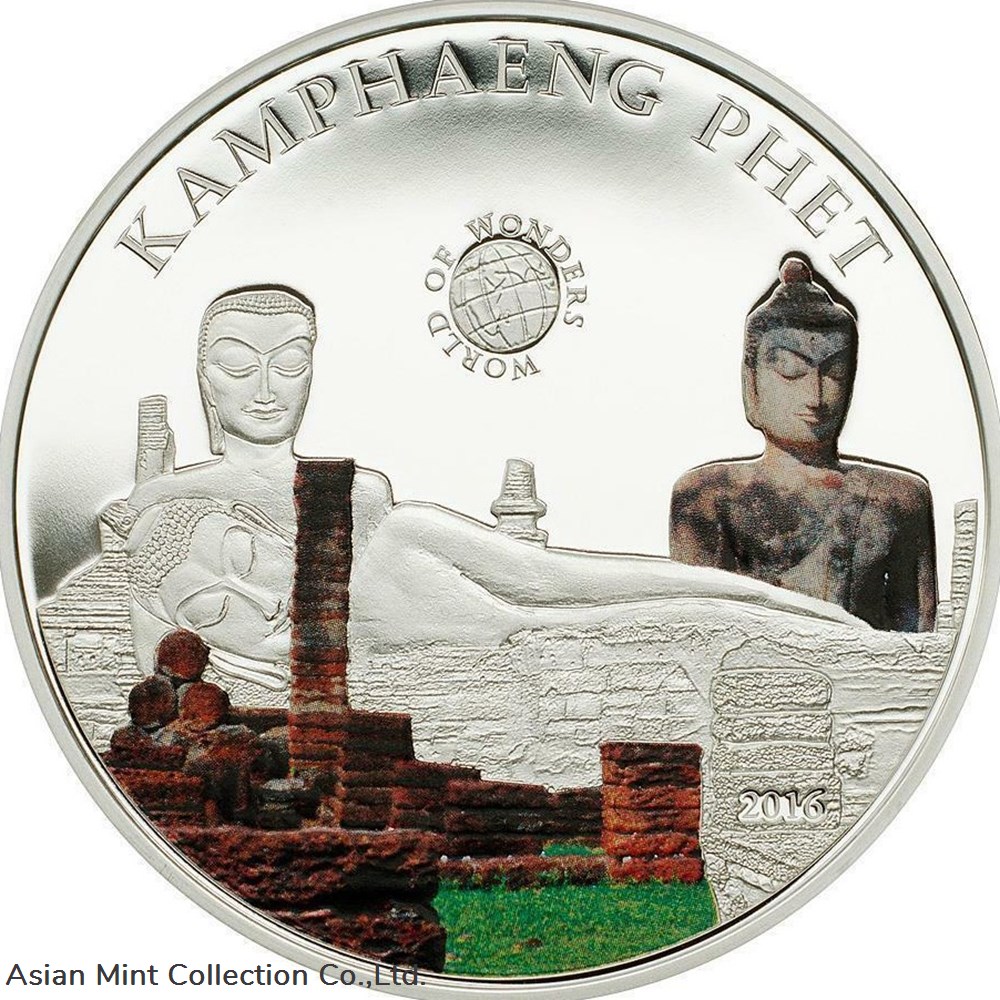 2016 Thailand Kamphaeng Buddha 5 Dollars Silver Coin,Proof coins ingots bullion 2016 thailand kamphaeng buddha 5 dollars silver coin proof