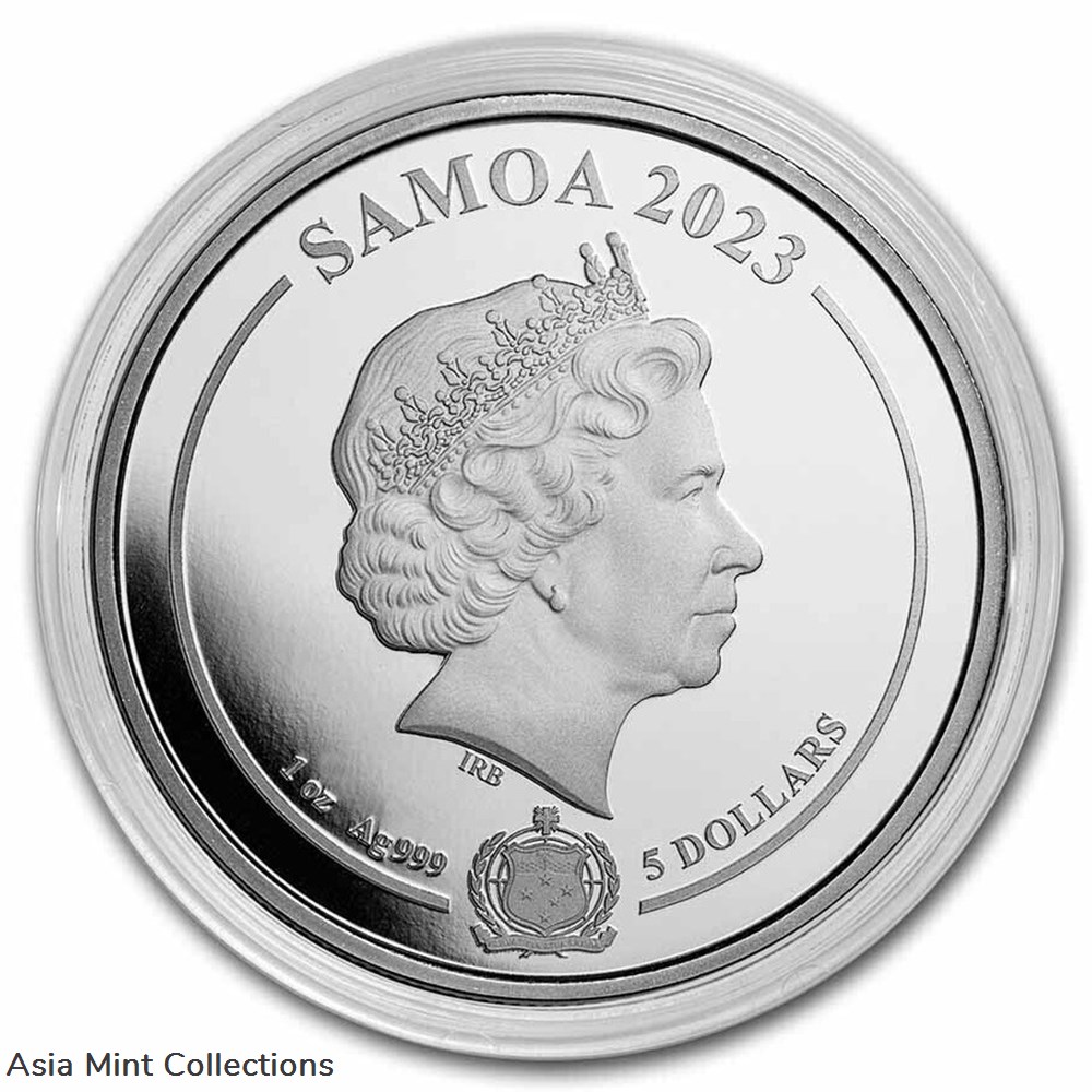 2023 - Silver Coin 1 oz 999 Samoa Looney Tunes™ Tweety™ ST/BU 3 coins ingots bullion 2023 silver coin 1 oz 999 samoa looney tunes tweety st bu