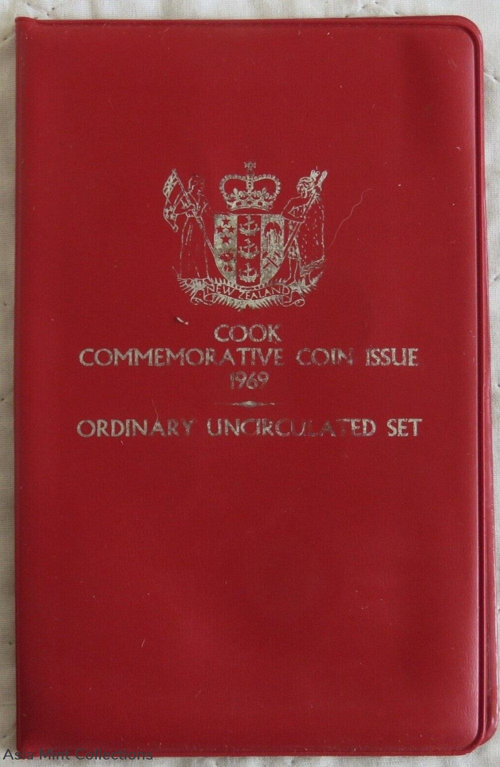 coins world 1969 new zealand 7 coin uncirculated special issue mint set sealed pack