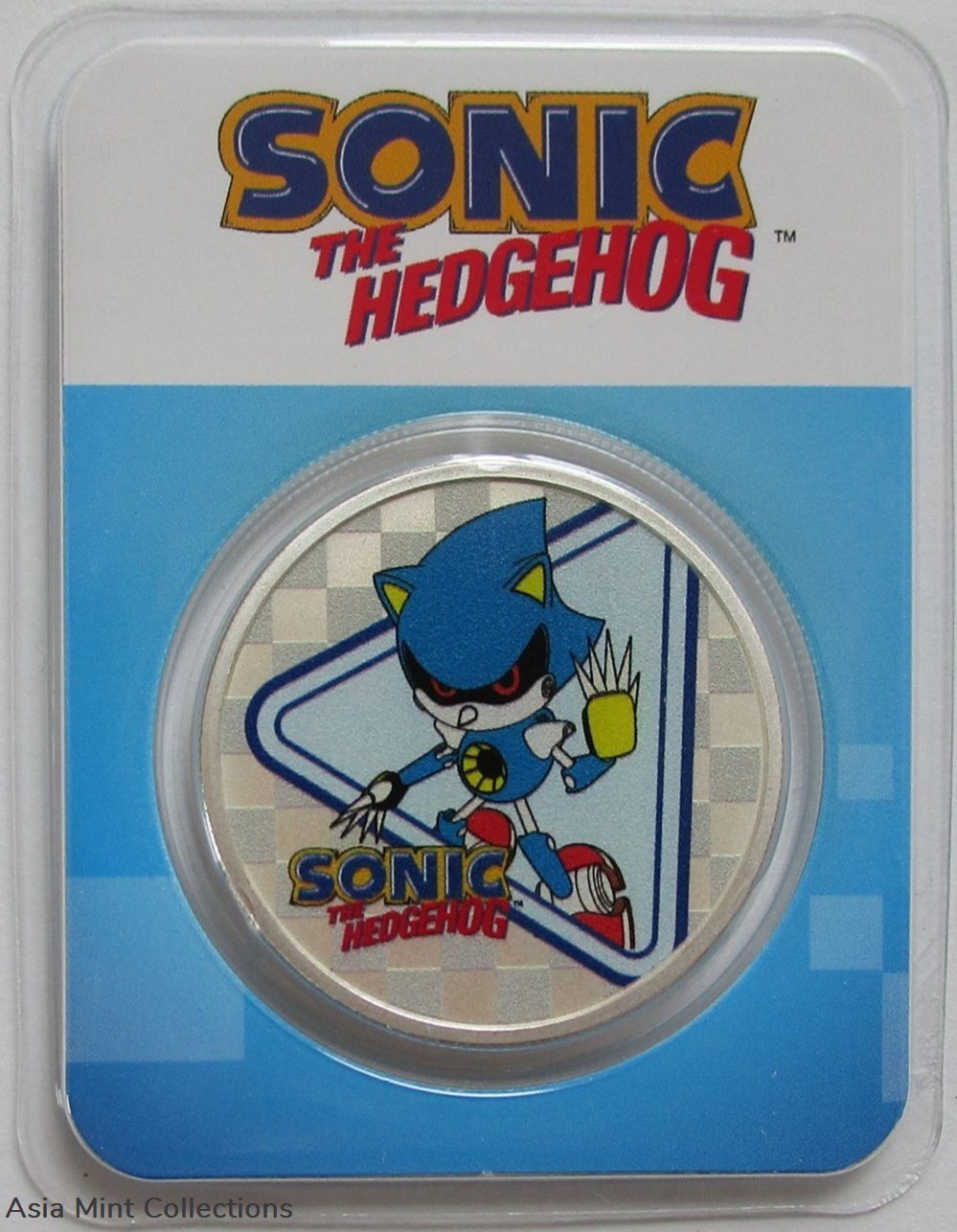coins ingots bullion coin 2022 niue 2 dollars sonic the hedgehog metal sonic 1 oz silver