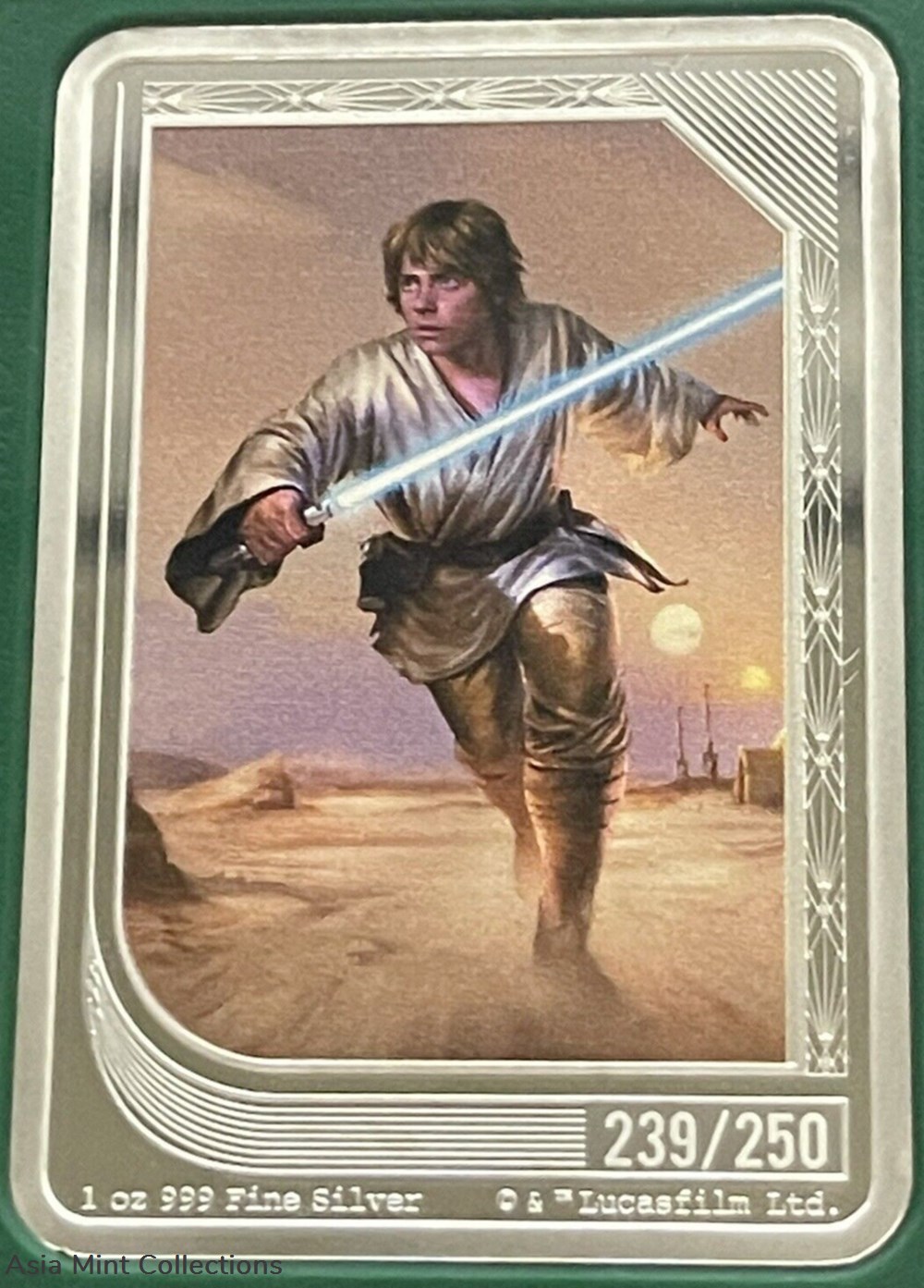coins ingots bullion coin 2023 niue star wars mint trading jedi luke skywalker 1 oz 999 silver 239 250