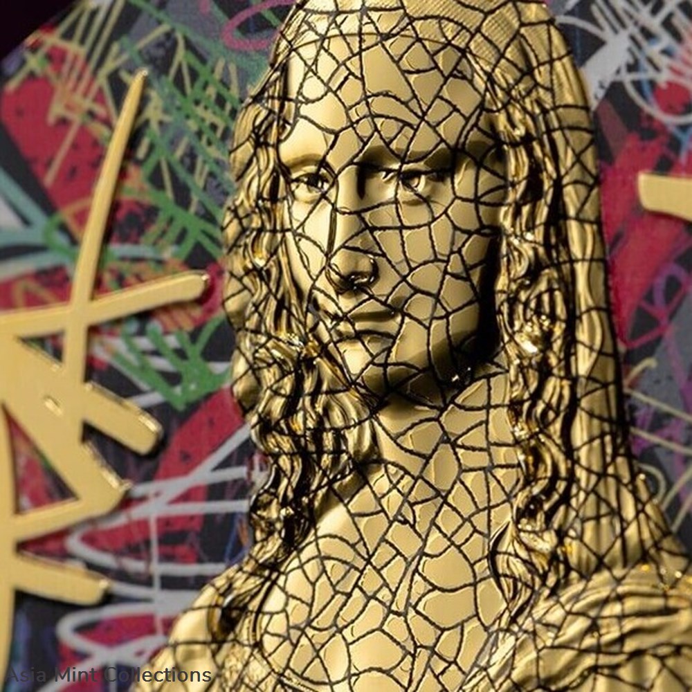 2023 - Pop Art Mona Lisa 2 oz Proof Silver Coin 5$ Niue 3 coins ingots bullion 2023 pop art mona lisa 2 oz proof silver coin 5 niue