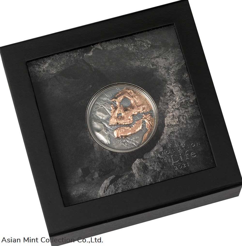 2021 Mongolia Evolution of Life Hominidae 1 oz Silver Antique Coin 3 coins ingots bullion 2021 mongolia evolution of life hominidae 1 oz silver antique coin