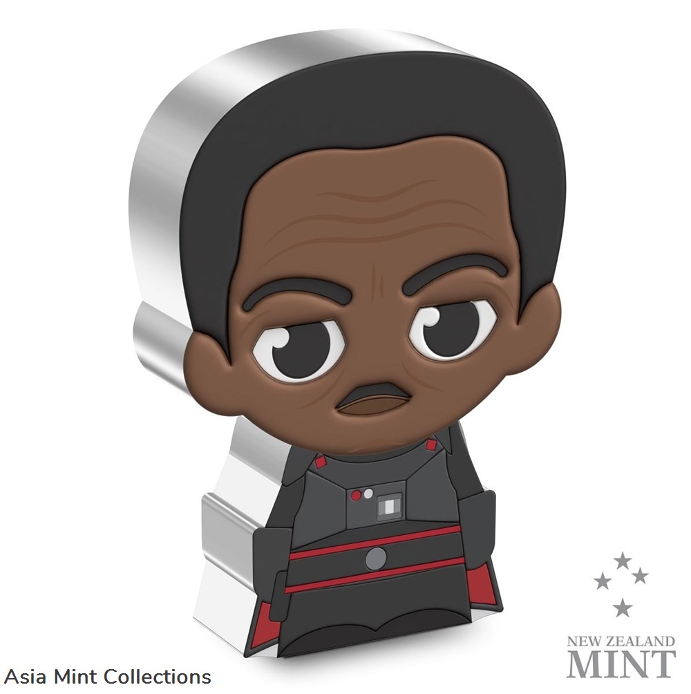 2023 Niue Star Wars Moff Gideon 1oz Silver Chibi Proof Coin 2 coins ingots bullion 2023 niue star wars moff gideon 1oz silver chibi proof coin
