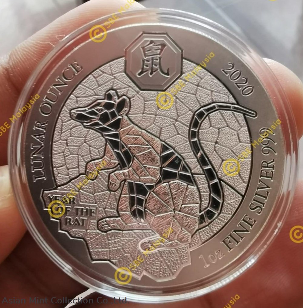 2020 Rwanda Lunar Year of The Rat Silver Coin 1 Oz 999 coins 2020 rwanda lunar year of the rat silver coin 1 oz 999