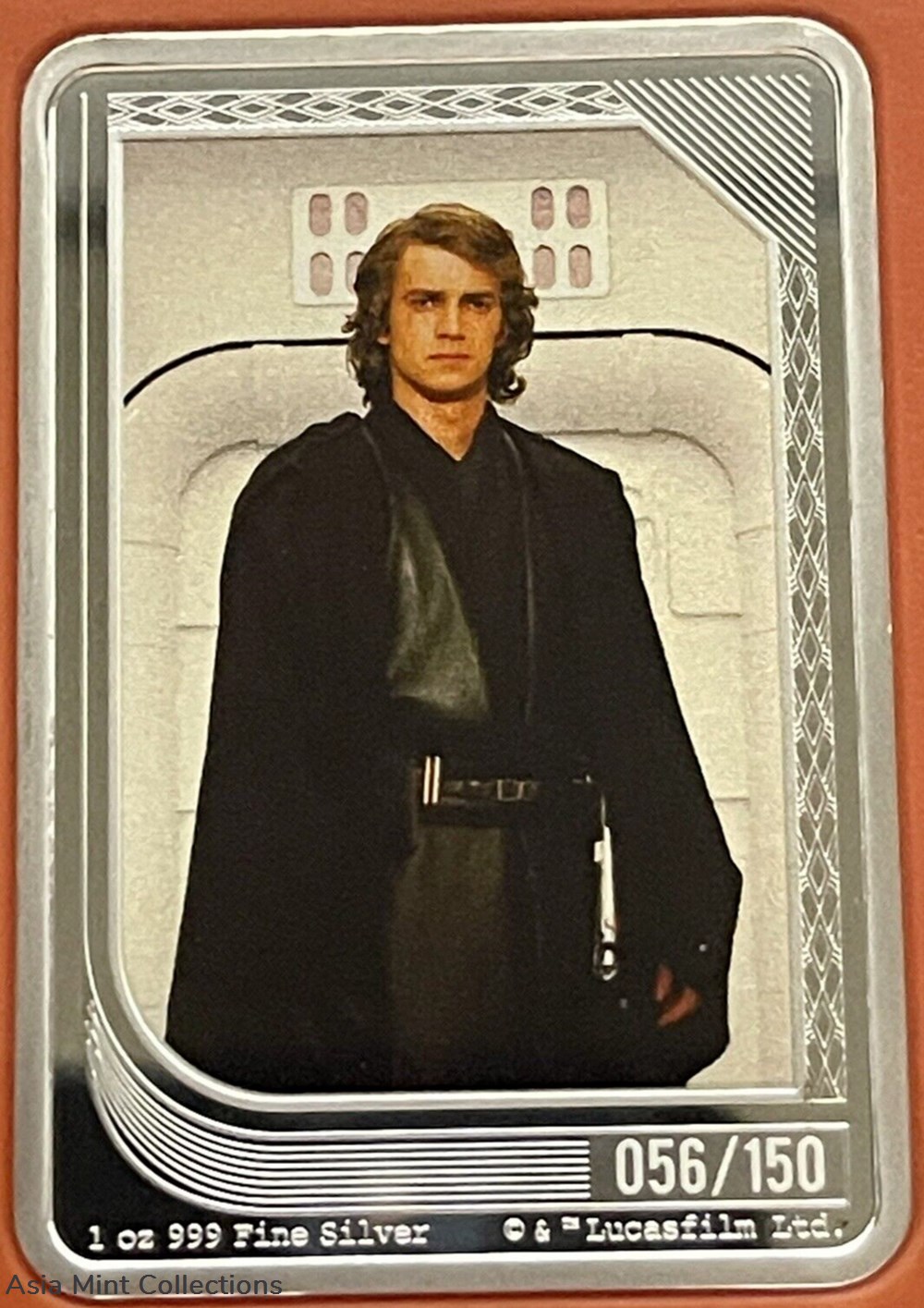 2023 Niue Star Wars Mint Trading Dark Anakin Skywalker 1 oz 999 Silver 56/150 2 coins ingots bullion coin 2023 niue star wars mint trading dark anakin skywalker 1 oz 999 silver 56 150
