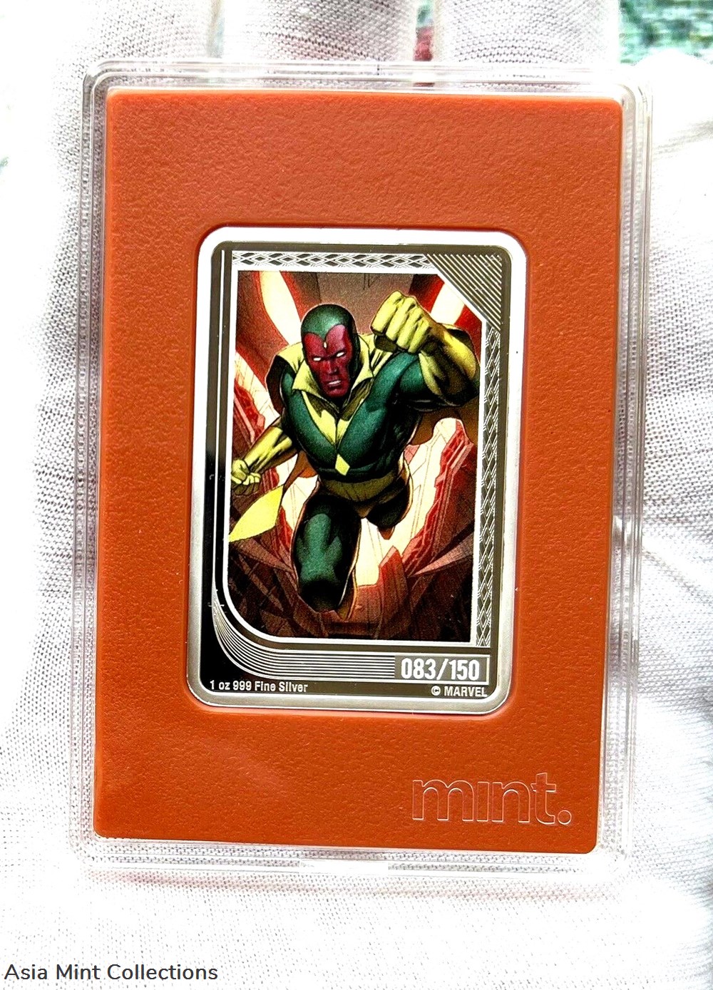 2023 - Uncommon Niue Marvel Trading Coins - Vision 83/150 - Mint Sold Out! ingots bullion 2023 uncommon niue marvel trading coins vision 83 150 mint sold out