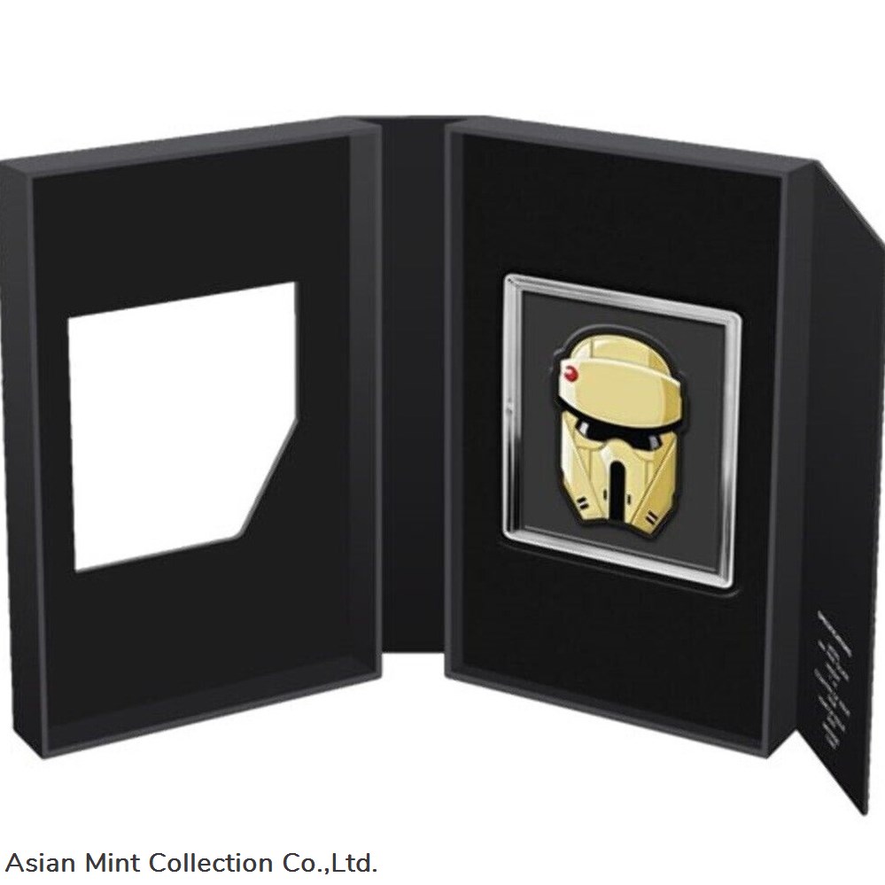2022 Niue The Faces of the Empire Scarif Stormtrooper 1oz Silver Coin 4 coins ingots bullion ingot 2022 niue the faces of the empire scarif stormtrooper 1oz silver coin