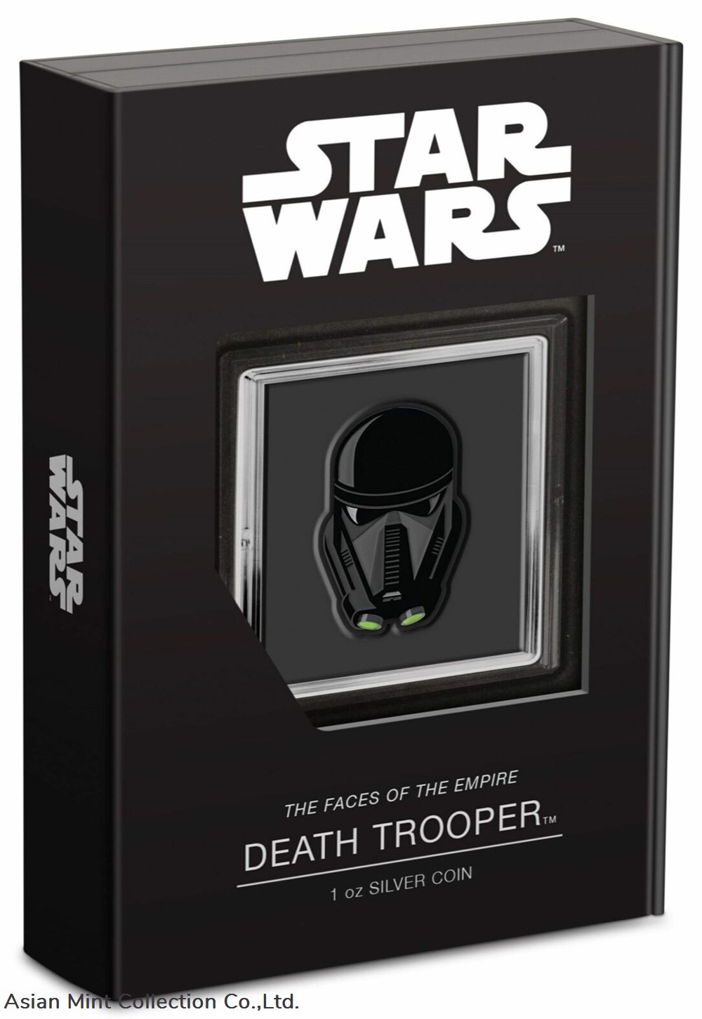 2022 - The Faces of the Empire Death Trooper 1oz Silver Coin Niue 4 coins ingots bullion 2022 the faces of the empire death trooper 1oz silver coin niue