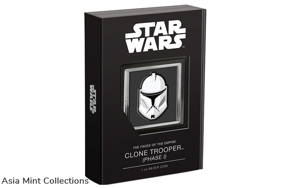 coins ingots bullion 2022 niue faces of the empire clone trooper phase 1 1oz silver coin