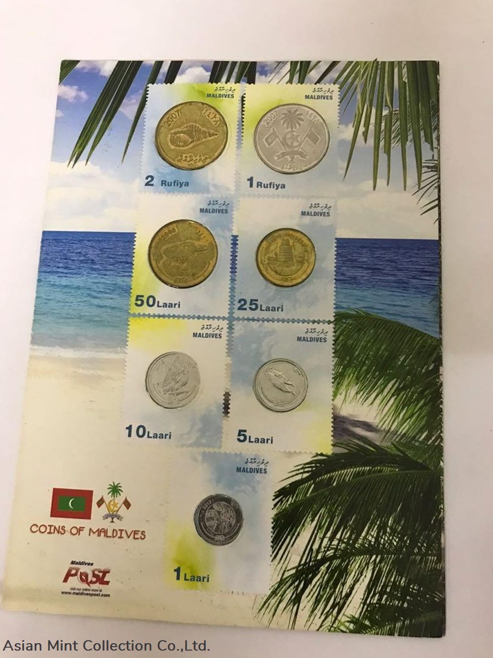 2007 - 2012 COIN OF MALDIVES coins 2007 2012 coin of maldives