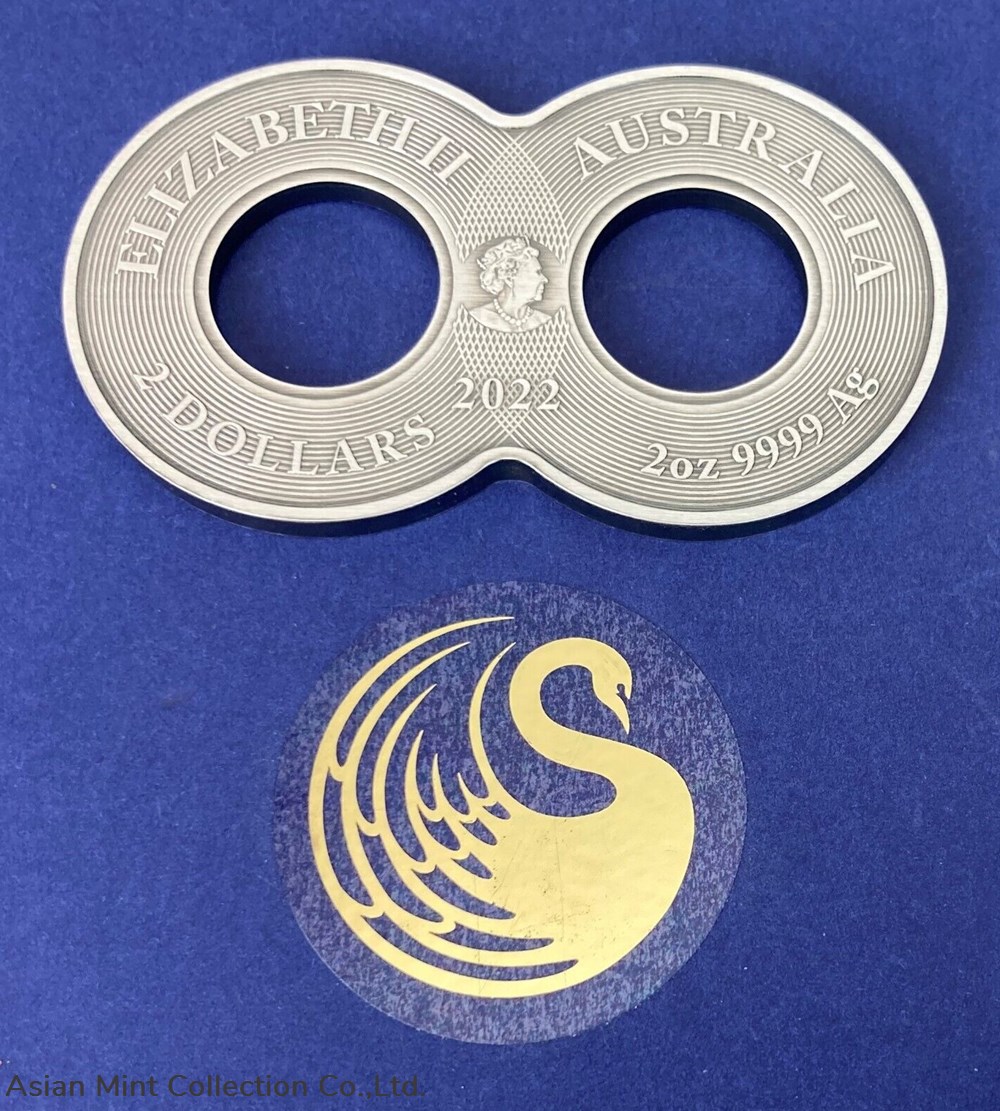 2022 - Ouroboros 2oz Antiqued Silver Coin – BU UNC - Symbol of Infinity 2 coins ingots bullion ingot 2022 ouroboros 2oz antiqued silver coin bu unc symbol of infinity