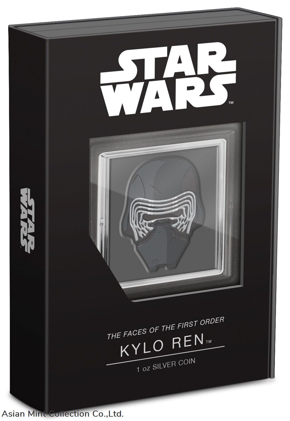 2022 - 1 Oz Silver Proof - Star Wars The Faces of the First Order™ – Kylo 4 coins ingots bullion ingot 2022 1 oz silver proof star wars the faces of the first order kylo
