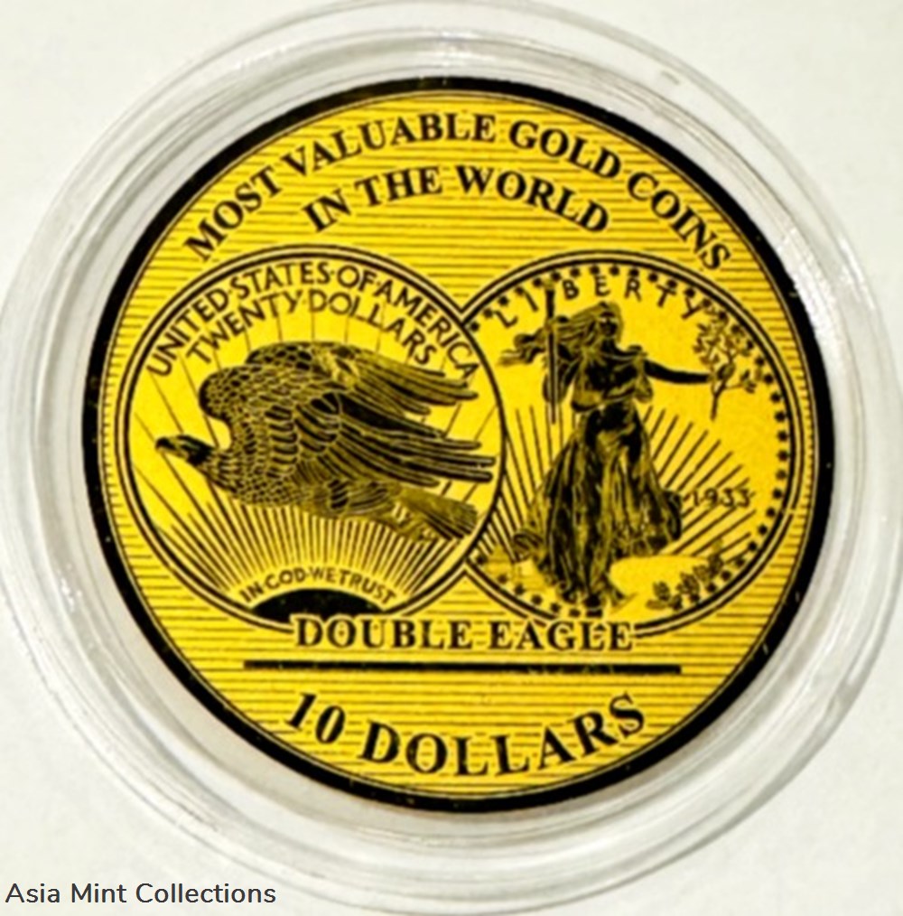 coins ingots bullion 2018 coin coin double eagle 10 dollars fine gold 999 1000 fine gold 999 1000