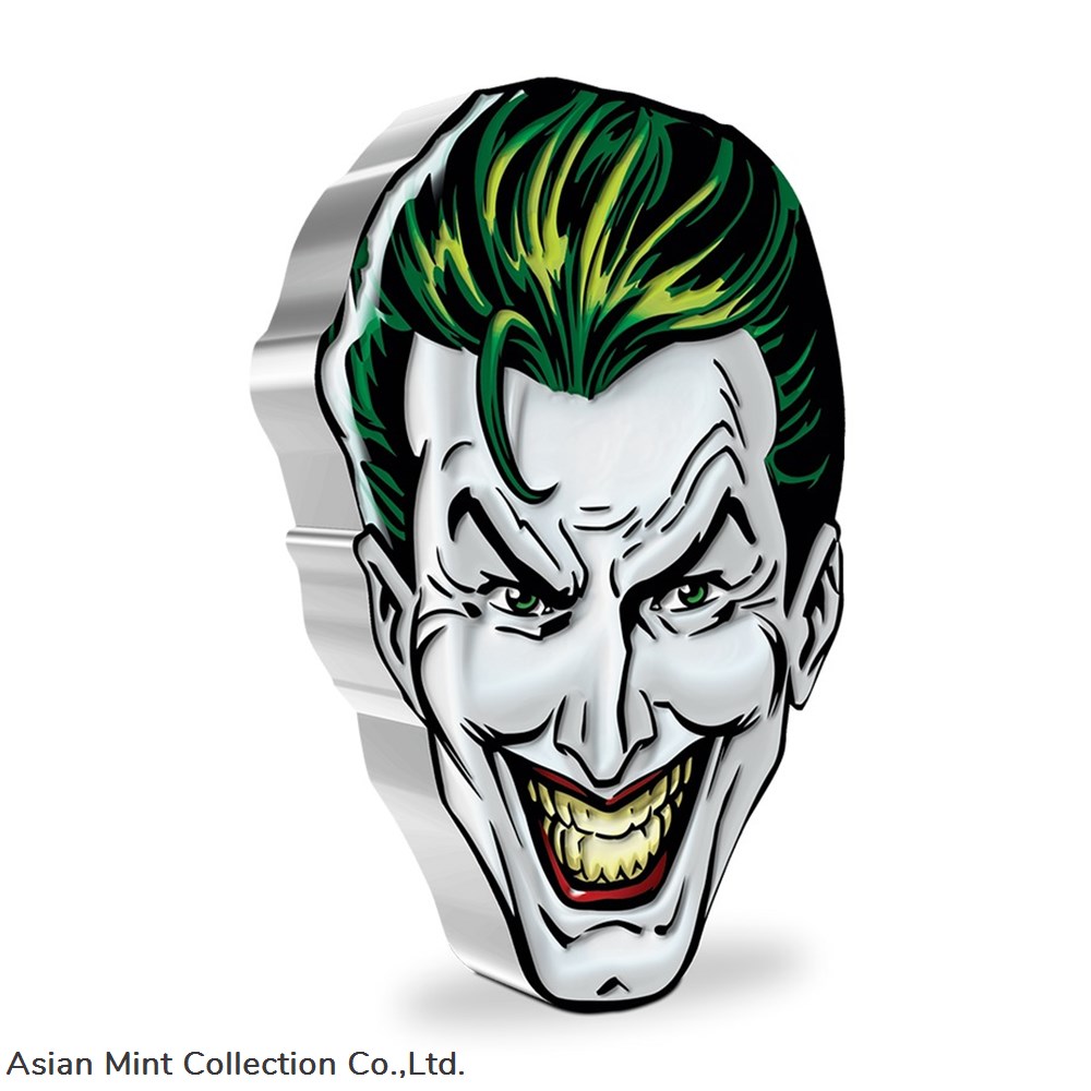 2022 Faces of Gotham - THE JOKER 1oz Silver Coin coins ingots bullion ingot 2022 faces of gotham the joker 1oz silver coin