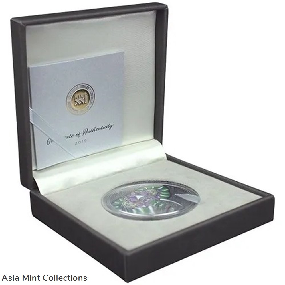 2019 - Elephant Mandala Collection 2 oz Antique finish Silver Coin 5$ Niue 3 coins ingots bullion 2019 elephant mandala collection 2 oz antique finish silver coin 5 niue