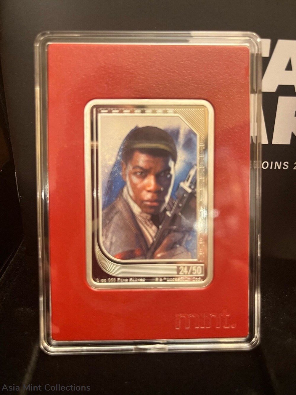 2023 Niue Star Wars Mint Trading Coins Finn 24/50 figurines cinema 2023 niue star wars mint trading coins finn 24 50