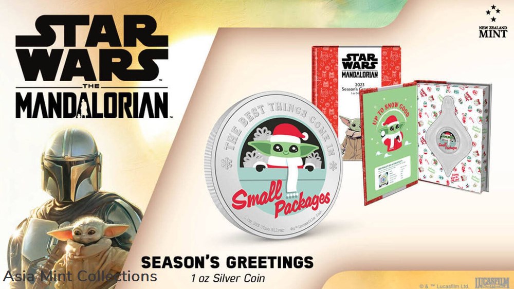 coins ingots bullion 2023 niue star wars season s greetings small packages 1oz silver proof coin