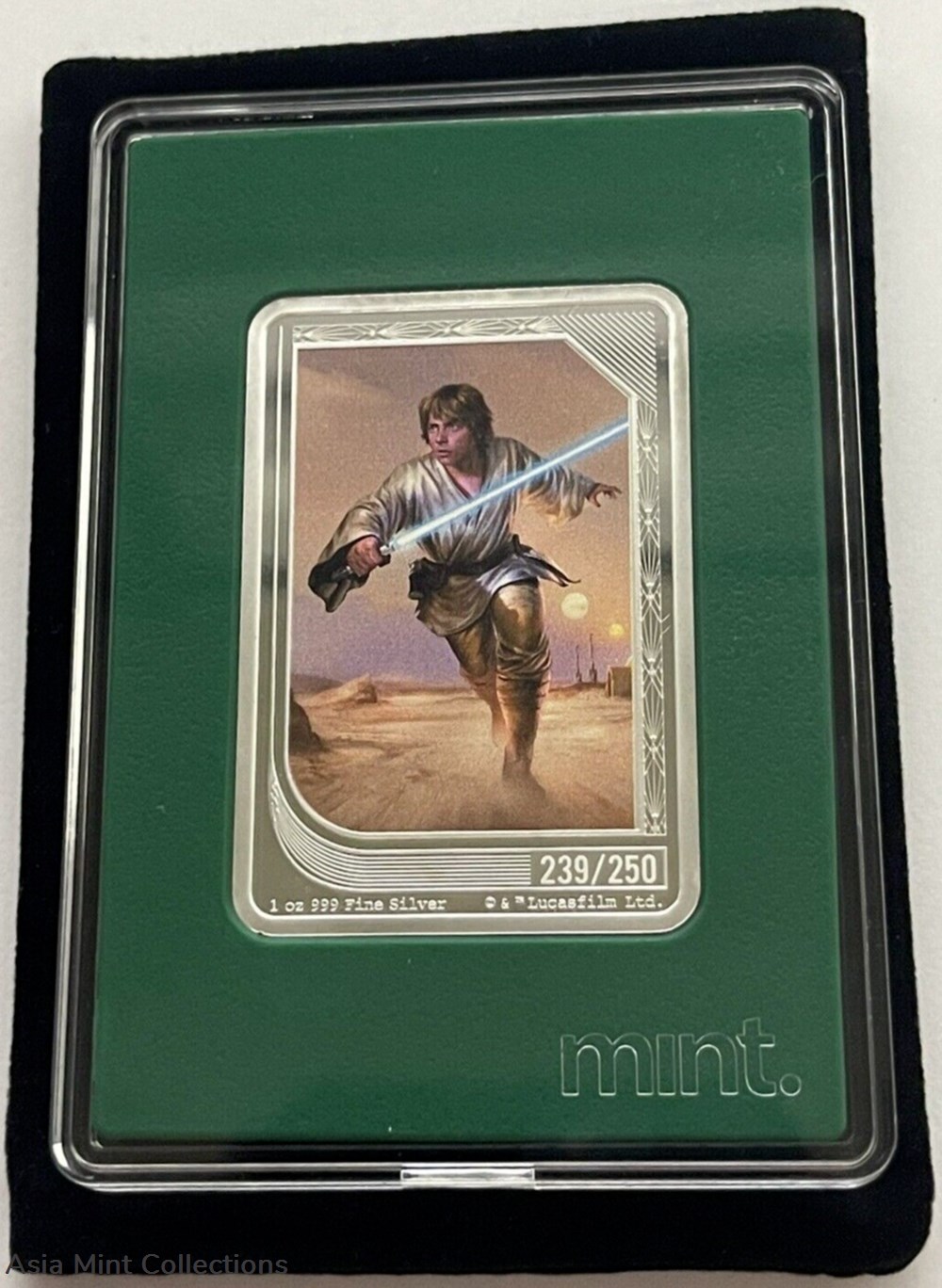 coins ingots bullion coin 2023 niue star wars mint trading jedi luke skywalker 1 oz 999 silver 239 250