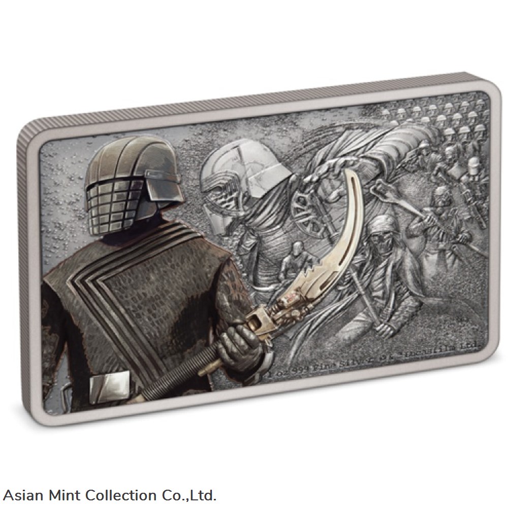 2021 Star Wars Guard of The Empire Knights Of Ren Silver Coin 1oz 999 coins ingots bullion 2021 star wars guard of the empire knights of ren silver coin 1oz 999