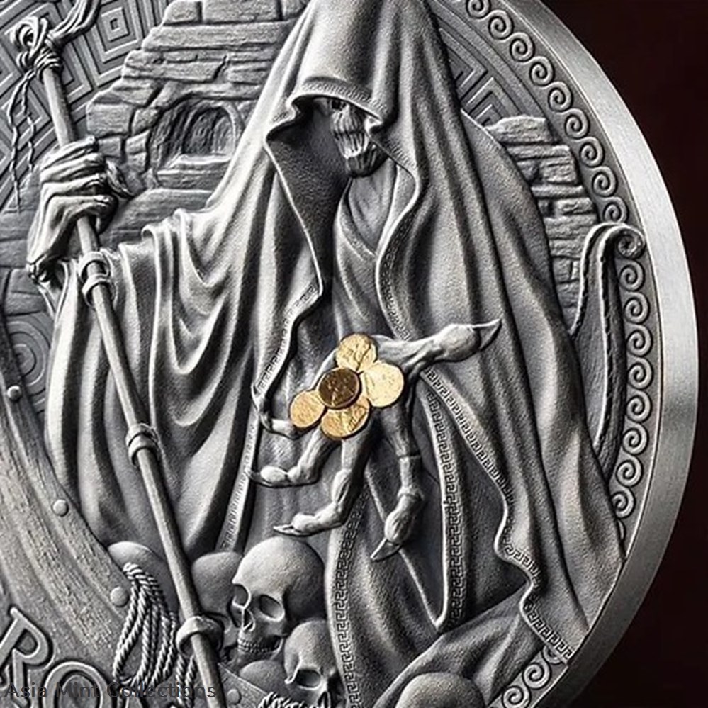 coins ingots bullion 2024 charon the great greek mythology 1 oz antique finish silver coin cameroon