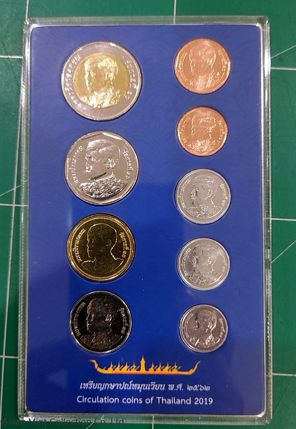 2019 - Circulation coin panel Complete set made by the Treasury Department 2 coins 2019 circulation coin panel complete set made by the treasury department