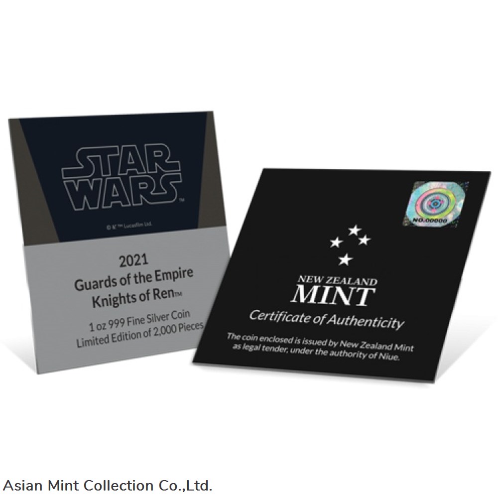 2021 Star Wars Guard of The Empire Knights Of Ren Silver Coin 1oz 999 4 coins ingots bullion 2021 star wars guard of the empire knights of ren silver coin 1oz 999
