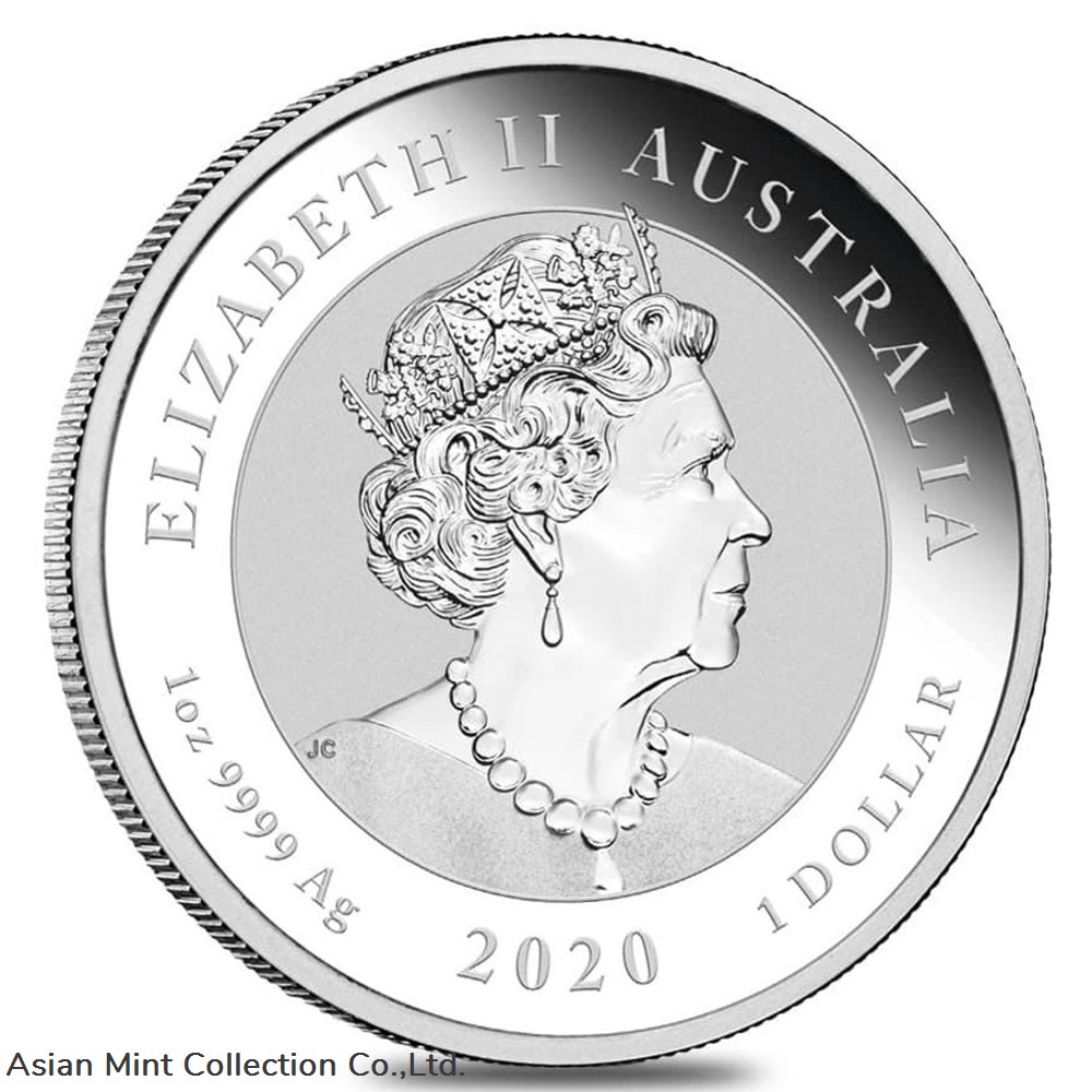 coins 2020 1 oz australian silver bull and bear coin bu