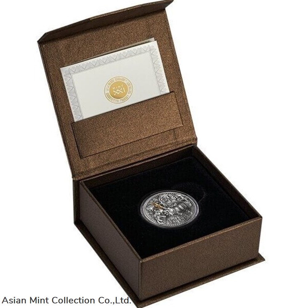 2022 - Cyclops The Great Greek Mythology 1 oz Antique finish Silver Coin Cameroon 5 coins ingots bullion 2022 cyclops the great greek mythology 1 oz antique finish silver coin cameroon