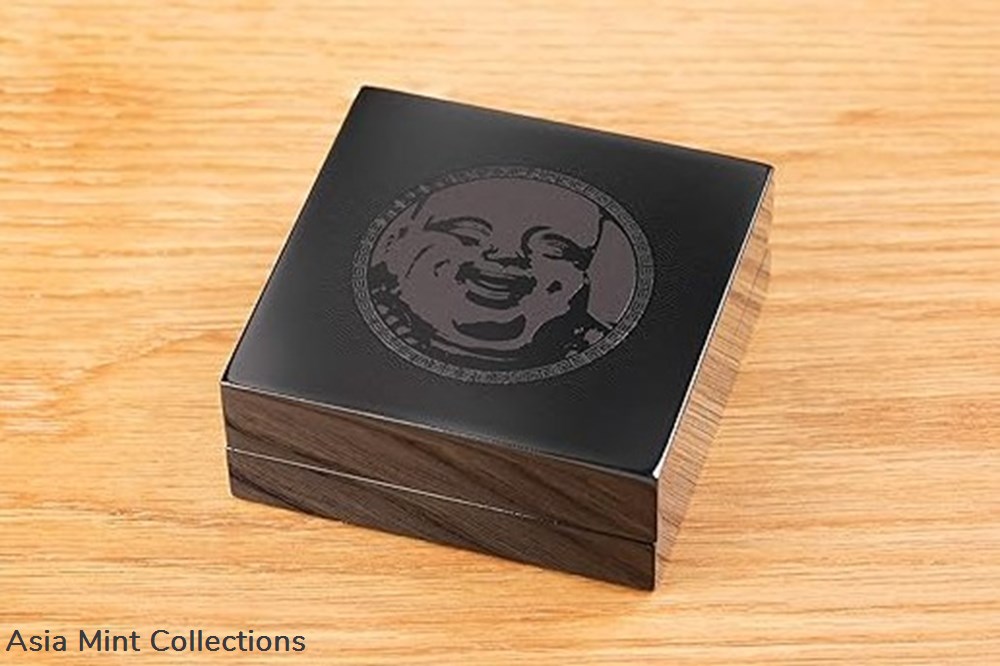 2018 - Palau $10 Laughing Buddha 2oz Silver Black Proof Coin 6 coins ingots bullion 2018 palau 10 laughing buddha 2oz silver black proof coin