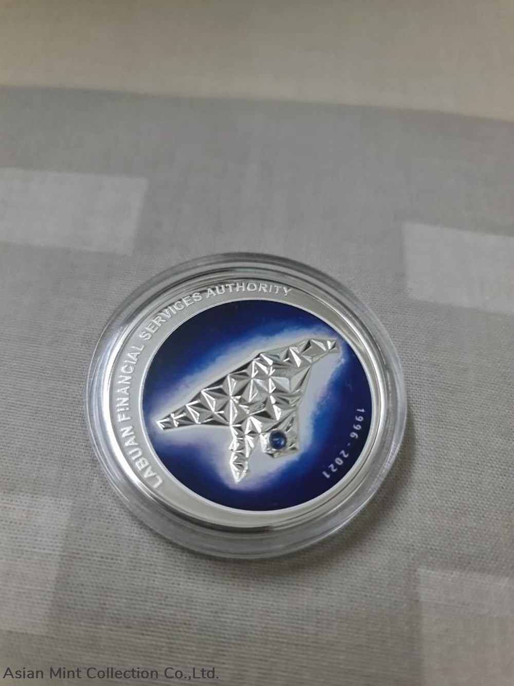 coins ingots bullion 2021 25th anniversary of labuan fsa silver coin
