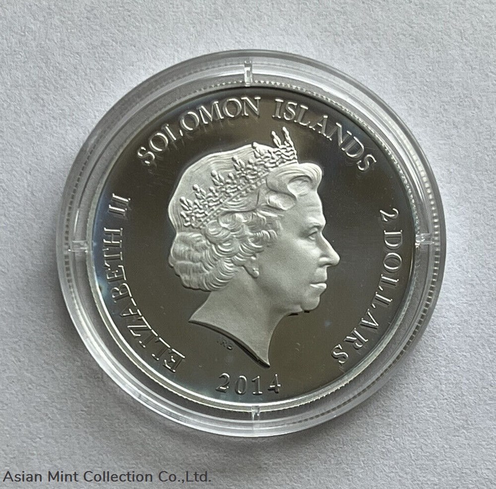 2014 - SOLOMON ISLANDS "TUTANKHAMUN" coins ingots bullion silver coin 2014 solomon islands tutankhamun