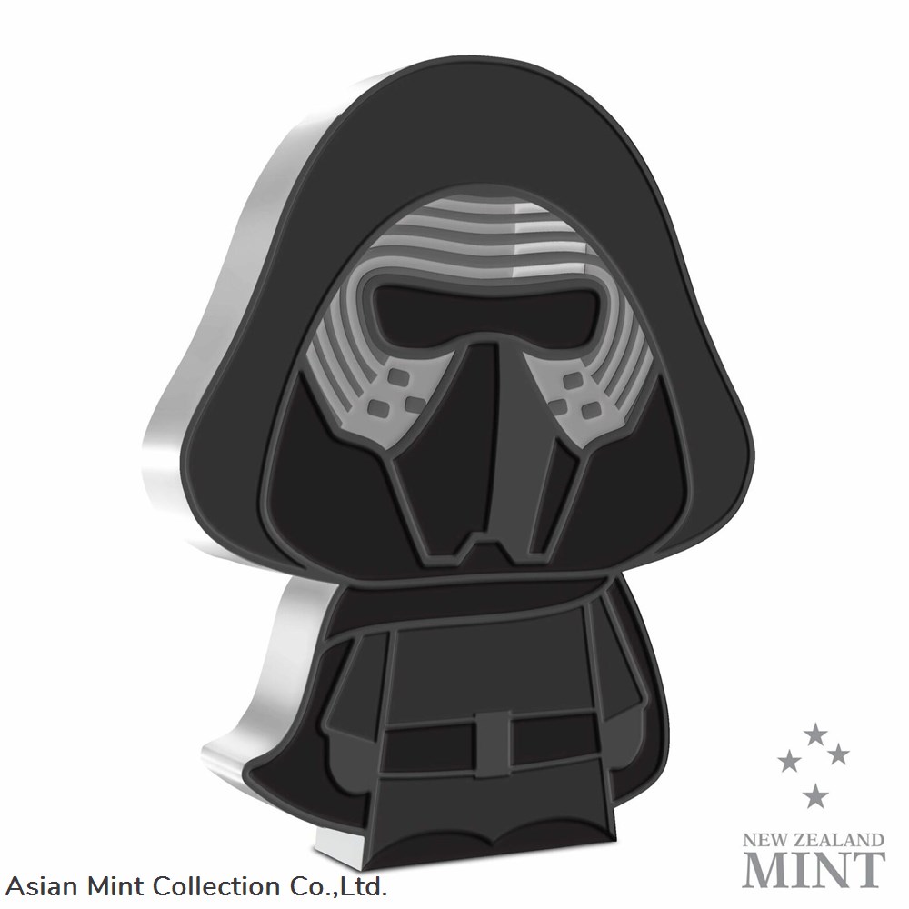 2021 Niue Star Wars Series Kylo Ren 1oz Silver Chibi Coin coins ingots bullion ingot 2021 niue star wars series kylo ren 1oz silver chibi coin