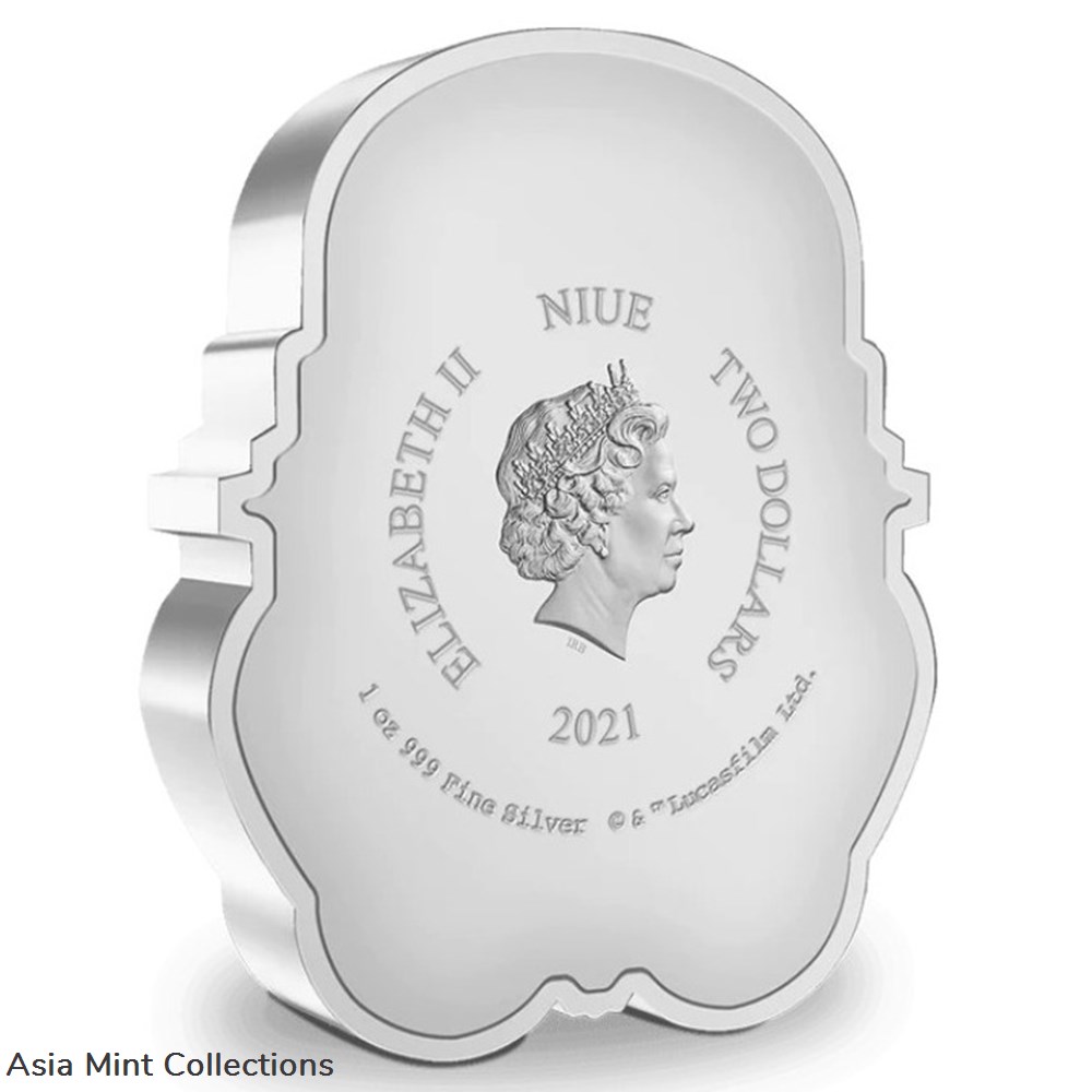 2021 1oz Silver Proof Star Wars The Faces of the Empire, Imperial Stormtrooper 3 coins ingots bullion coin 2021 1oz silver proof star wars the faces of the empire imperial stormtrooper