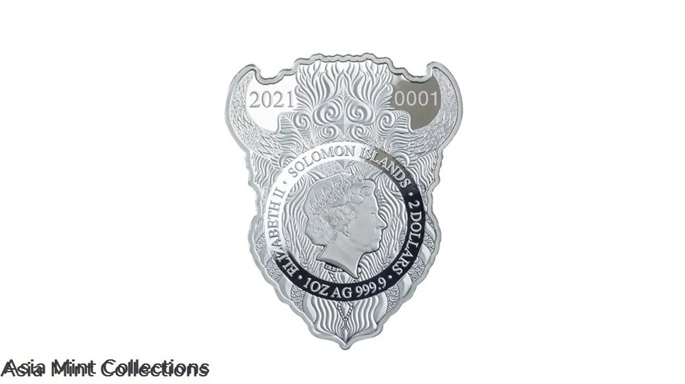 2021 Solomon Islands Phil Lewis Spirit Animals - Bison 1oz Silver Proof-Like Coin 2 coins ingots bullion ingot 2021 solomon islands phil lewis spirit animals bison 1oz silver proof like coin