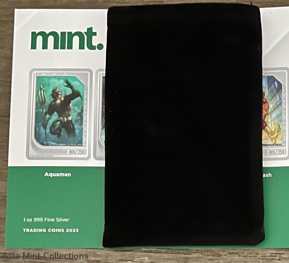 2023 Niue DC Trading Coins - Green Lantern 127/250 3 ingots bullion silver 2023 niue dc trading coins green lantern 127 250