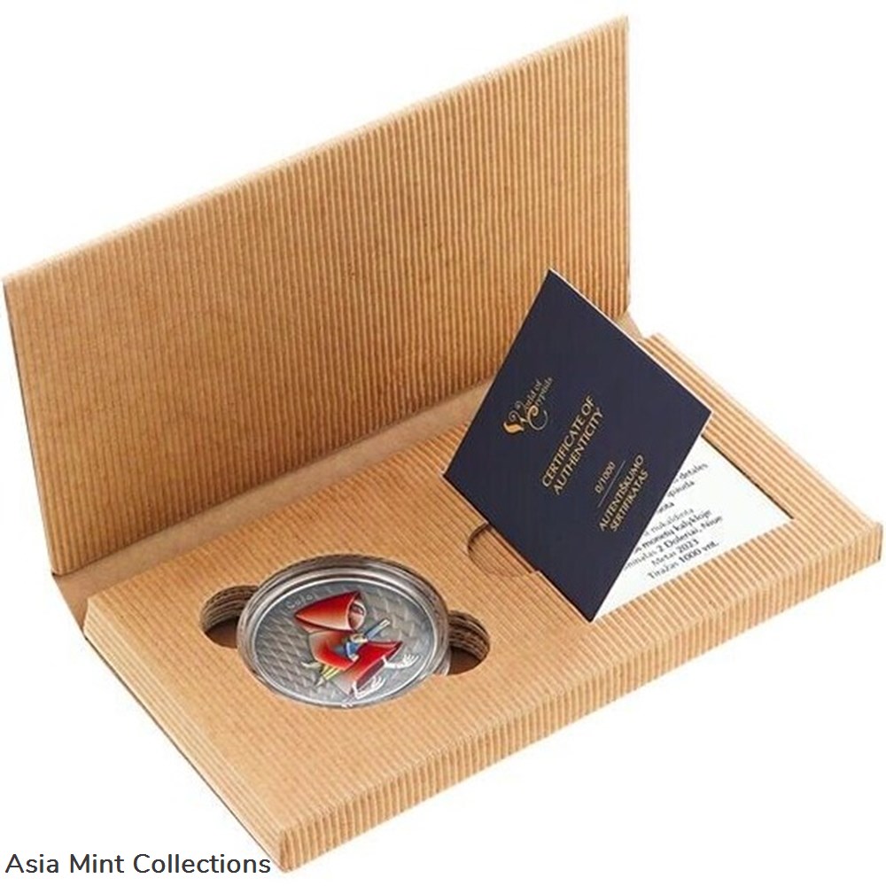 2023 - Coco World of Cryptids 1 oz Antique finish Silver Coin 2$ Niue 3 coins ingots bullion 2023 coco world of cryptids 1 oz antique finish silver coin 2 niue
