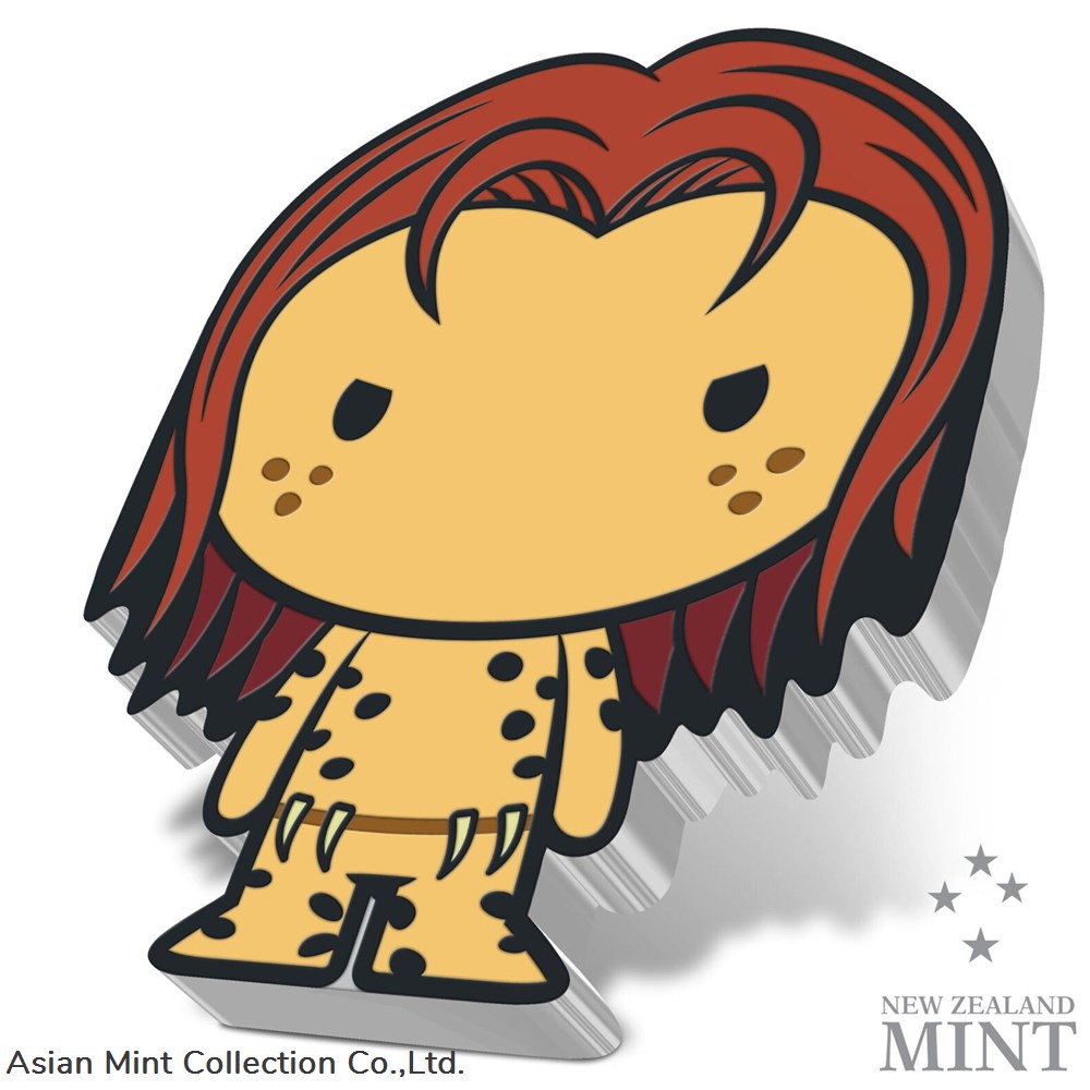 2021 Niue DC Wonder Woman 1984 Cheetah 1oz Silver Chibi Coin 2 coins ingots bullion ingot 2021 niue dc wonder woman 1984 cheetah 1oz silver chibi coin