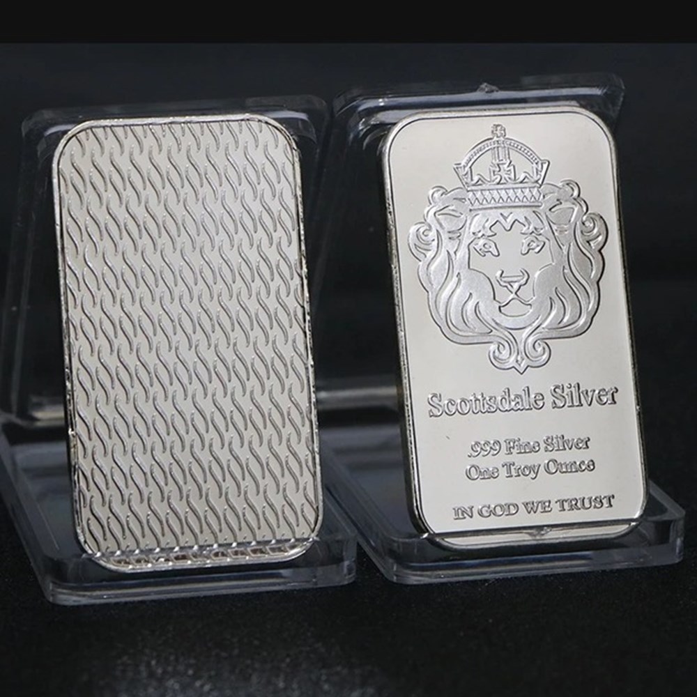 coins ingots bullion coin scottsdale silver 999 fine silver one ounce in god we trust