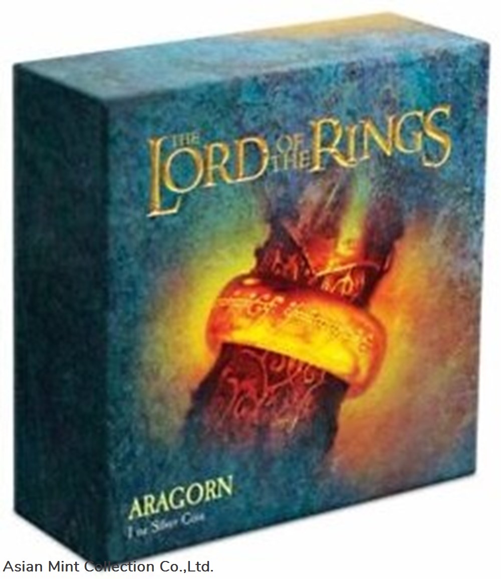 2021 - Niue Lord of the Rings Aragorn 1oz. Silver Coin 3 coins ingots bullion 2021 niue lord of the rings aragorn 1oz silver coin