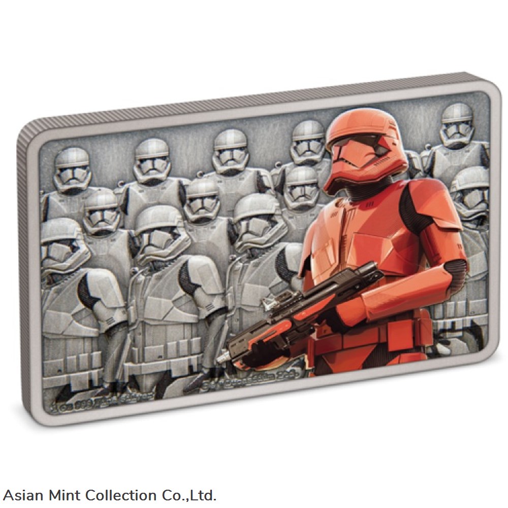 coins ingots bullion 2021 star wars guard of the empire sith trooper silver coin 1oz 999
