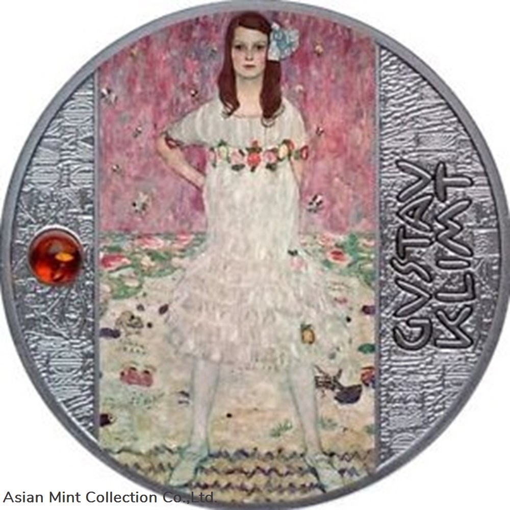 coins ingots bullion 2022 portrait of mada primavesi gustav klimt proof silver coin cfa cameroon