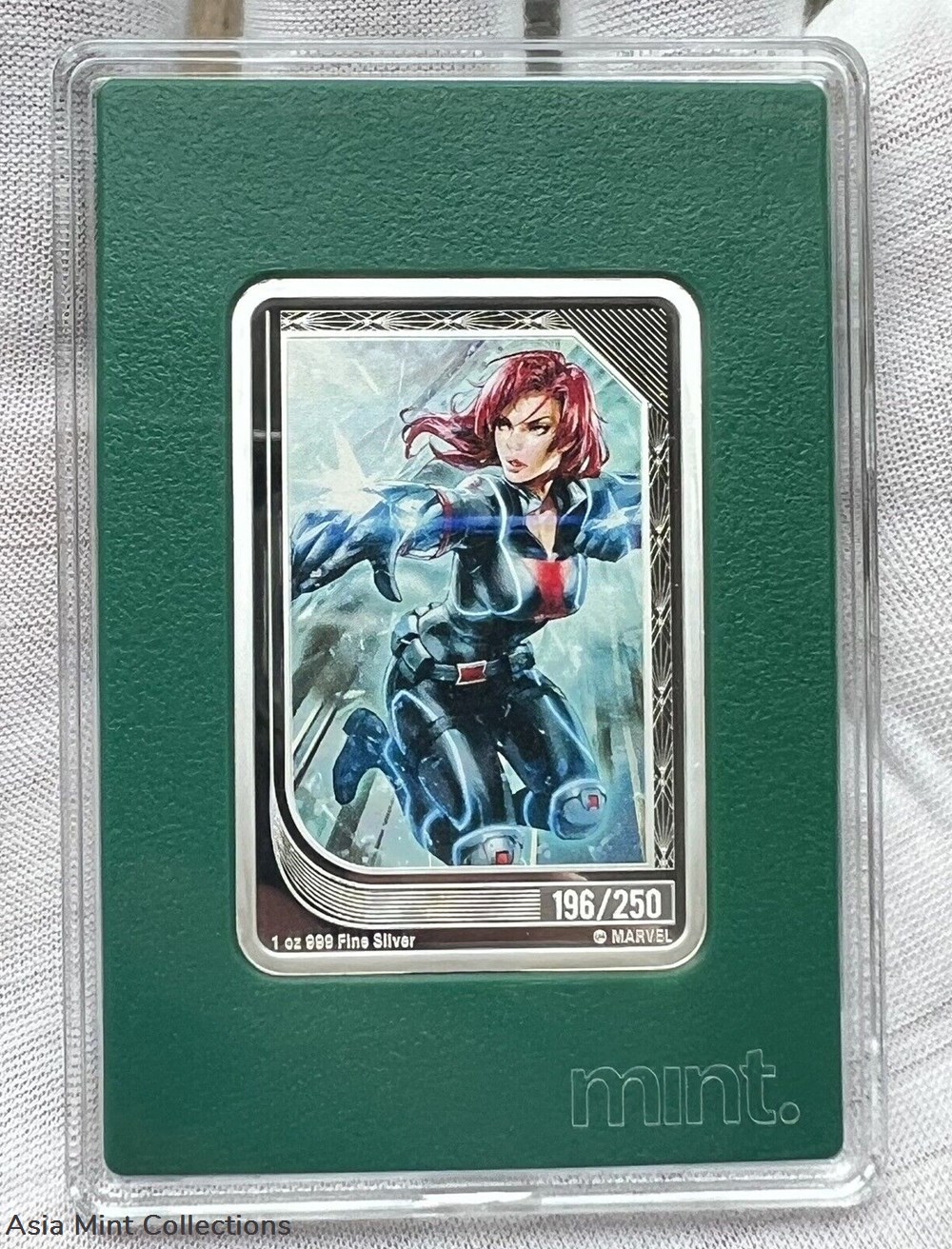 2023 - Limited Niue Marvel Trading Coins - Black Widow 196/250 - Minted Sold Out! 2023 limited niue marvel trading coins black widow 196 250 minted sold out
