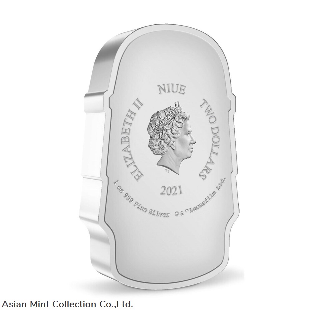 2021- 1 OZ Silver Proof - The Faces of the Empire – Imperial Snowtrooper 3 coins ingots bullion ingot 2021 1 oz silver proof the faces of the empire imperial snowtrooper