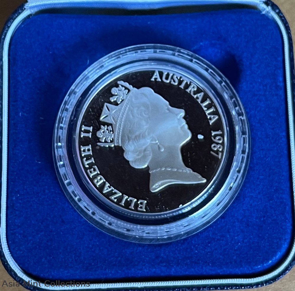 1987 - $10 Silver Proof Coin: State Series - "New South Wales." 3 coins ingots bullion 1987 10 silver proof coin state series new south wales
