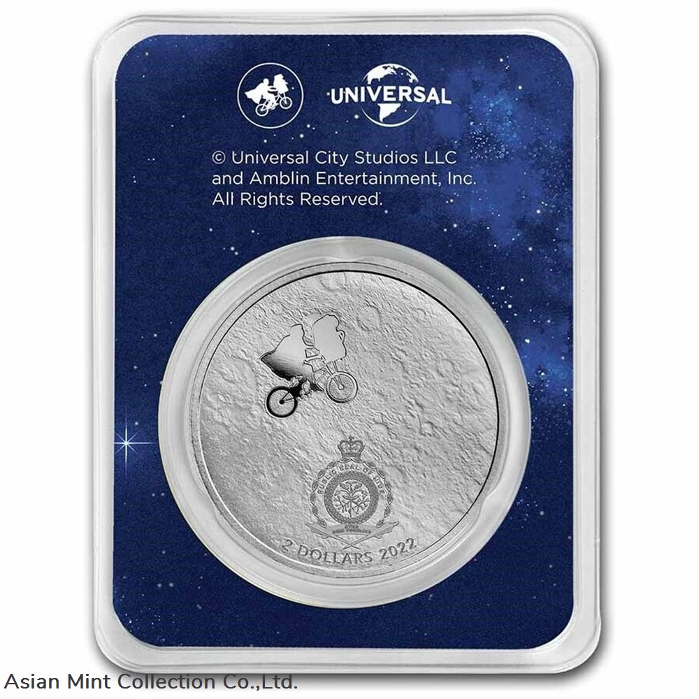 福袋安いいね半額ストア 2022年 E.T銀貨 TEP 1オンス ムービーポスター銀貨 工芸品
