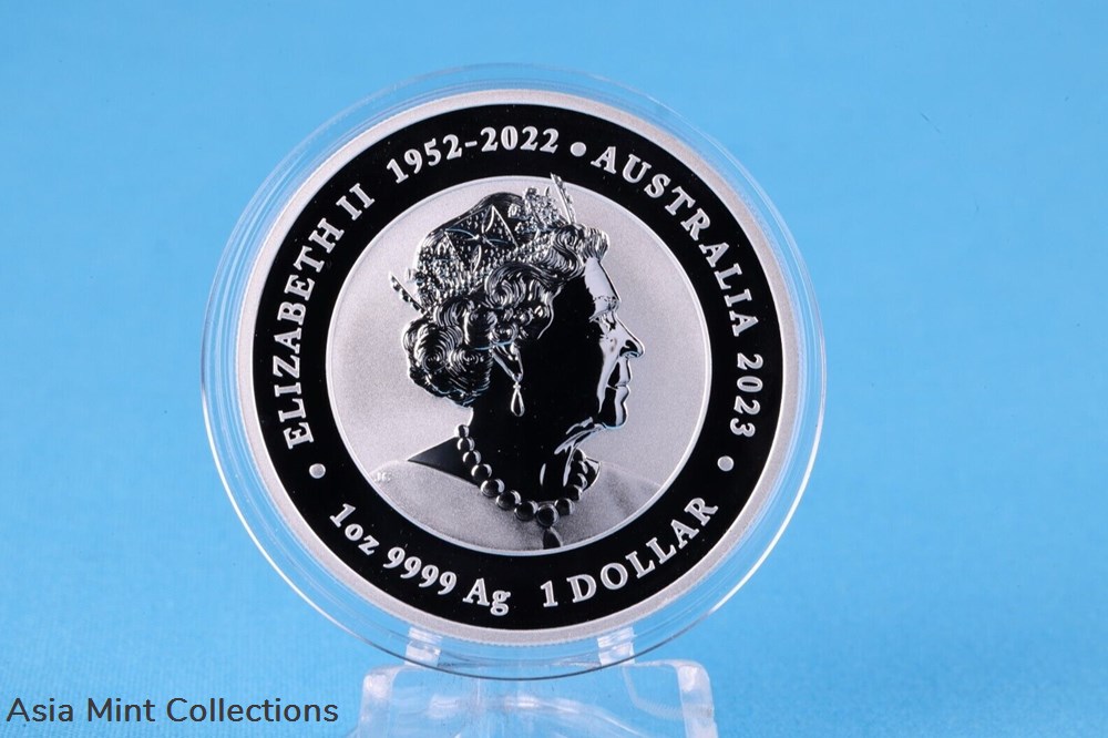 2023 - Australia 1 oz Silver Dragon & Koi Chinese Myths and Legends *ST* 4 coins ingots bullion coin 2023 australia 1 oz silver dragon koi chinese myths and legends st